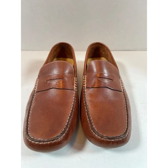 Cole Haan \'Howland\' Leather Penny Loafer  Mens 9B Brown Driving Moccasin Amazon.com | Cole Haan Men main image 3